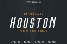 Load image into Gallery viewer, Houston Italic (Outline & Shadow)