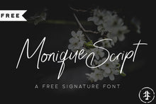 Load image into Gallery viewer, Monique Script