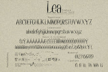 Load image into Gallery viewer, Lea Serif