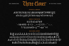 Load image into Gallery viewer, Three Clover