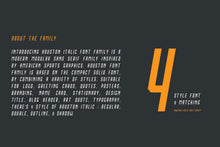 Load image into Gallery viewer, Houston Italic (Outline & Shadow)