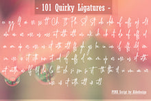 Load image into Gallery viewer, Pink Script