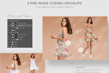 Load image into Gallery viewer, Casual Dress Mockup