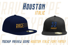 Load image into Gallery viewer, Houston Italic (Outline & Shadow)