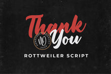 Load image into Gallery viewer, Rottweiler