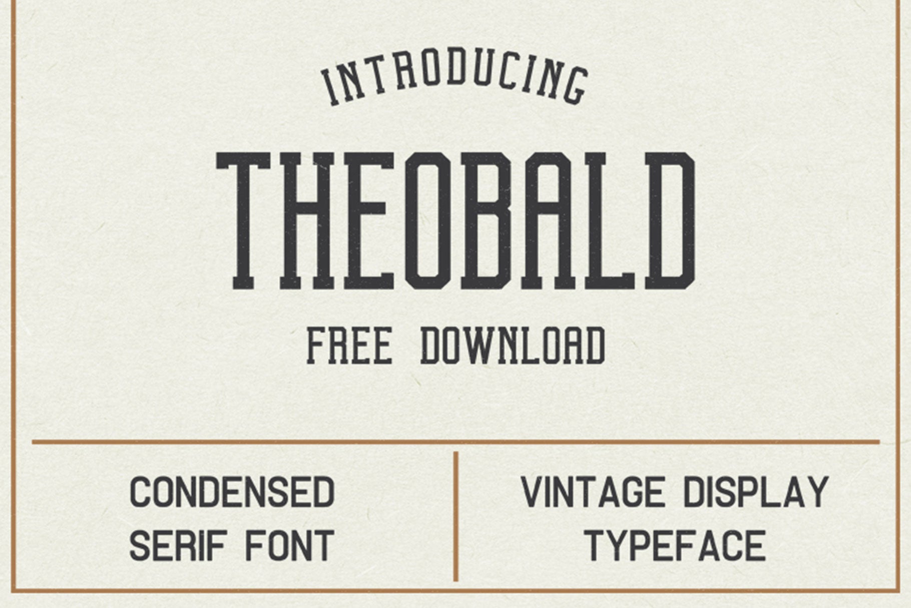 Theobald Clean – GraphicDesignFreebies