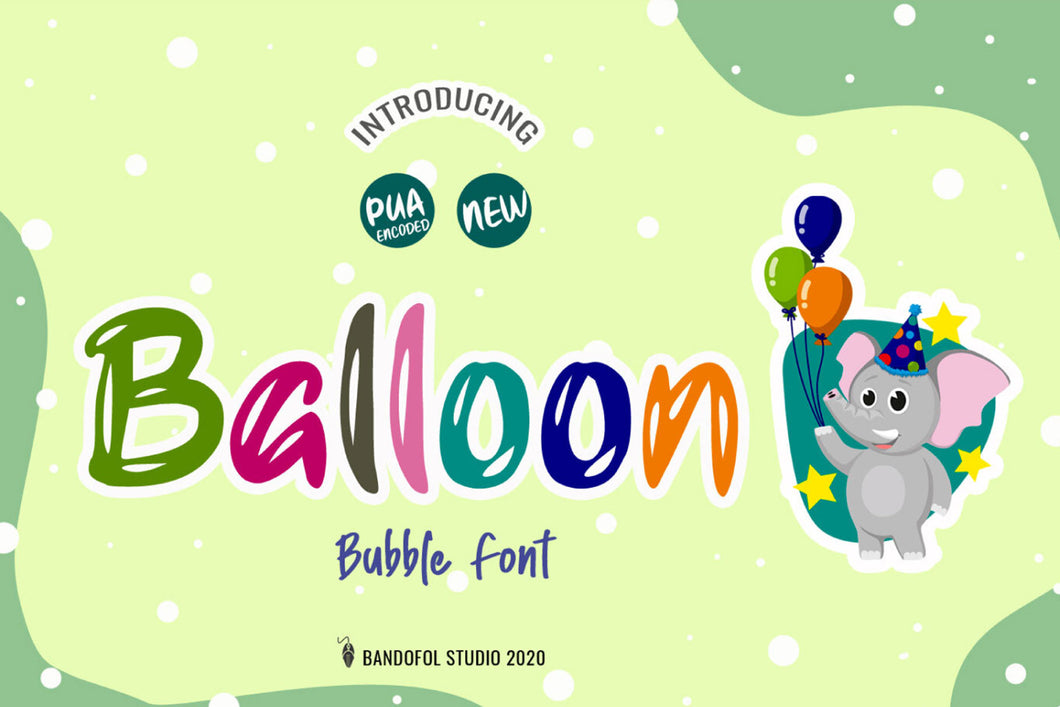Balloon Font