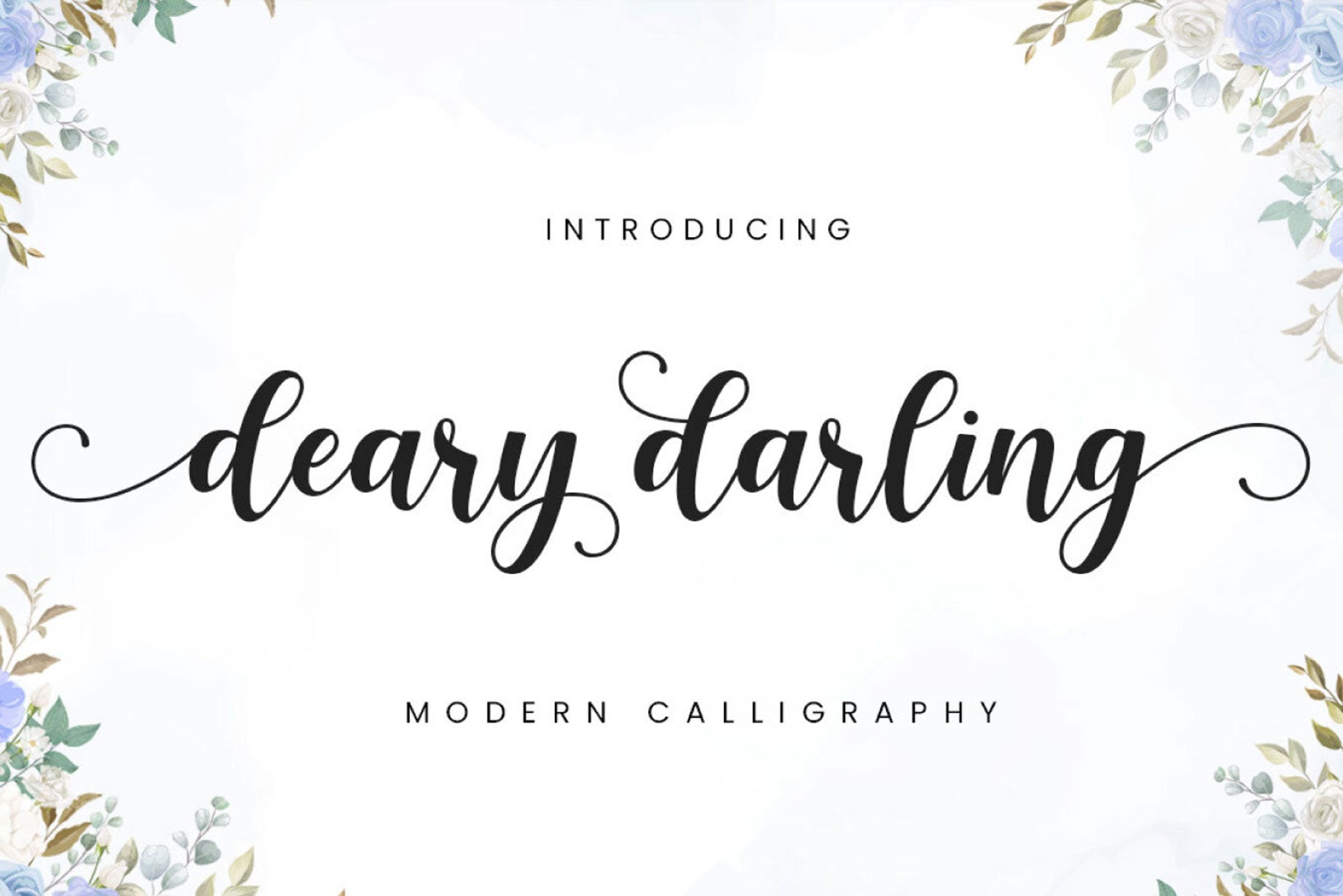 Dear Darling – GraphicDesignFreebies