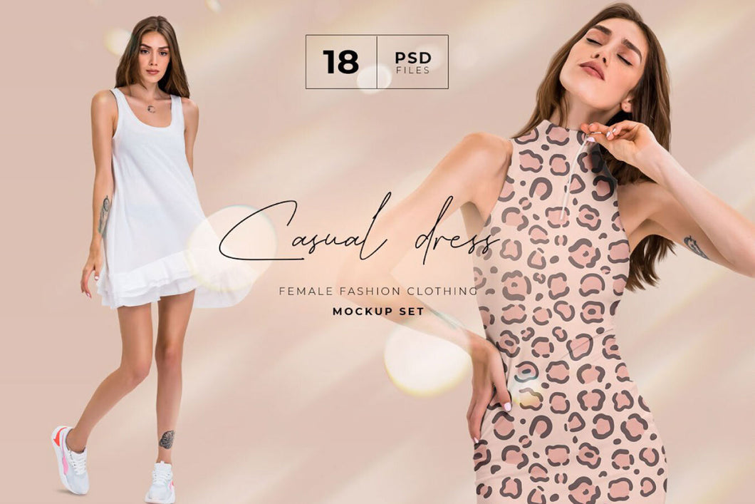 Casual Dress Mockup
