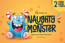 Load image into Gallery viewer, Naughty Monster
