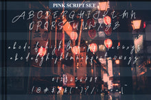 Load image into Gallery viewer, Pink Script
