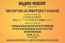 Load image into Gallery viewer, Naughty Monster
