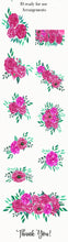 Load image into Gallery viewer, Watercolor Flowers Clipart
